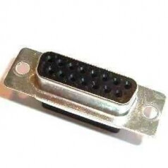 AMP HD-20 D-Sub Buchsenstecker 15-polig