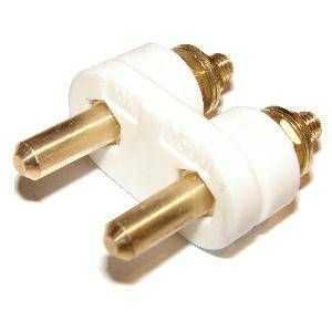 Pin insert for metal appliance buit-in plug DIN 49 491
