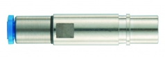 Pneumatikbuchsenkontakt Metall ohne Absperrung 3 mm