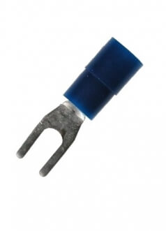 PA-isolierter Gabelkabelschuh C3-2,5