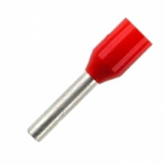 Isolierte Aderendhlsen 8 mm rot 1,0mm - 500er VE