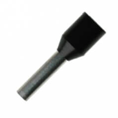 Isolierte Aderendhlsen 8 mm schwarz 1,5mm - 500er VE