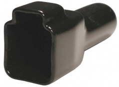 Tlle gerade fr DT06-6S, schwarz