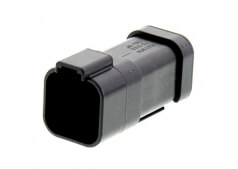 DEUTSCH Steckergehuse 6-polig DT-Serie mit Endkappe