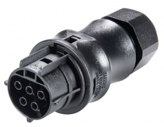 wieland RST-Classic Connector RST20i5, female, 5 pole