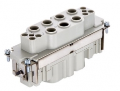 Han K 6/6 Buchseneinsatz, Crimp, 10 - 25 & 0,14 - 2,5mm