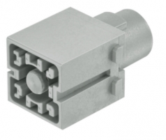 Han 200 A module, male, crimp, 25 - 70 mm, with protective insert