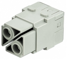 Han 100A module, female, axial screw, 38mm