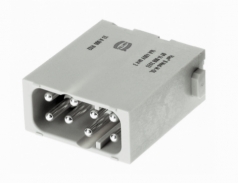 Han EE modul male, 0,25 - 1,5mm, quick lock