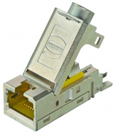 Han RJ45 cable jack, AWG 24 - 22mm, 8 poles