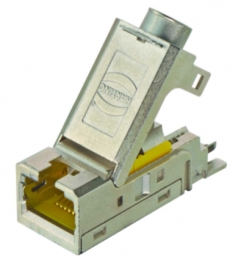 Han RJ45 cable jack, AWG 28 - 24mm, 8 poles