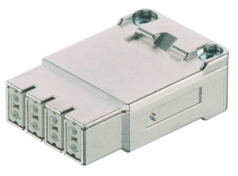 Han Gigabit insert, female, 0,09 - 0,52mm, crimp