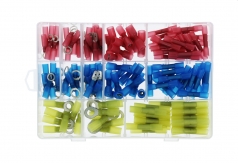 Assortment of terminals with heat shrink (142 pieces)