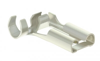 Winkelflachsteckh�lse Typ A, 6,3x0,8mm, 0,5-1,5mm�, verzinnt