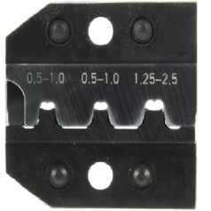 PEW12 die for 6,3 mm flag female disconnect Type A 0,5-2,5 mm�