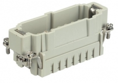 Han 6 Hv E Stifteinsatz, Crimp, 0,5 - 4mm