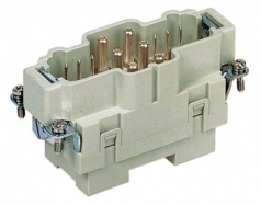 Han K 6/12 Stifteinsatz, 2,5 - 8 und 0,2 - 2,5mm, Axialschraub-/Schraubanschluss