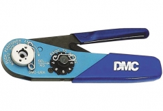 DMC 4-point handcrimping tool for turned male and female contacts