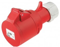 CEE Kupplung 5-polig 16A/400V 6h 50/60Hz