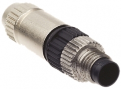 HARAX M8-S male connector straight 3 poles