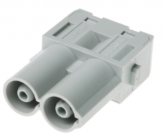 Han 70 A Modul, Stifteinsatz, Axialschraubanschluss, 14 - 22mm, berhrungssicher