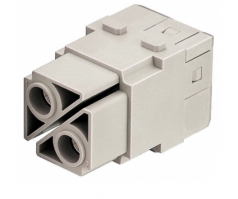 Han 100A module, female, axial screw, 16 - 35mm