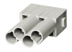 Han CC protected module male, 1,5 - 6mm, crimp