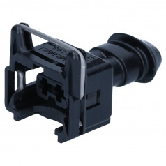 AMP JPT Buchsengehuse 2 polig, Typ C mit Verriegelungsfeder