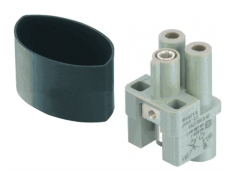 Han Q 2/0 High Voltage Buchseneinsatz 4 - 10mm