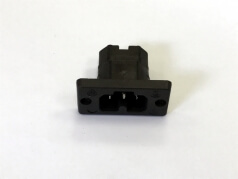 Gerteeinbaustecker nach VDE 0625,  EN 60 320, C16A