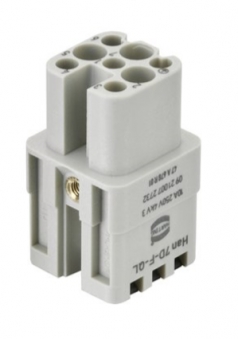 Han 7D Quick Lock female insert 0,25 - 1,5mm