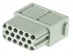 Han DDD modul female insert, 0,14 - 2,5mm, crimp
