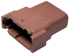 DEUTSCH Steckergehuse 12-polig DTM-Serie D-Kodierung