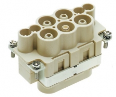 Han K 4/4 Stifteinsatz, 10 - 22/0,14 - 2,5mm, nicht berhrungssicher