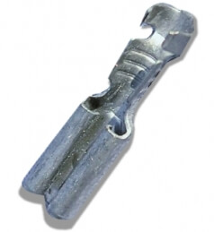 AMP FastOn Receptacle 2,8x0,8, 0,5-1,5mm, tinned