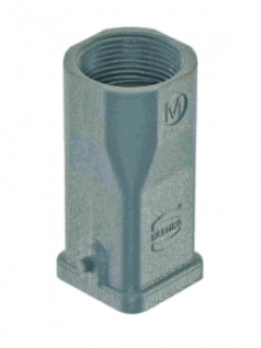 Han 3A hood M20 with glueded seal