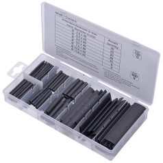 Assortment of heat-shrinkable tubes