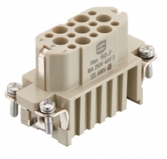 Han 15D Buchseneinsatz, Crimp, 0,14 - 2,5mm