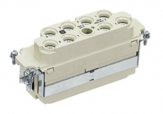 Han K 8/0 female insert, 10 - 25mm, axial screw