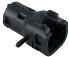 Backshell for DTM06-4S, black