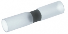 Solder Terminators with shrinking insulation sleeve, white, 0.1-0.5mm