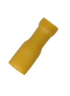 Fully insulated Receptacles 6,3 x 0,8