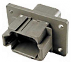 DEUTSCH Receptacle Housing 8-pole DT-Series Coding A with Flange