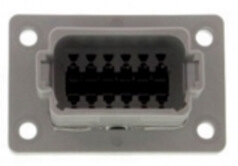 DEUTSCH Receptacle Housing 12-pole DT-Series A-Coding with Flange