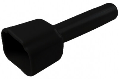 Tlle fr DTM04-8P, schwarz