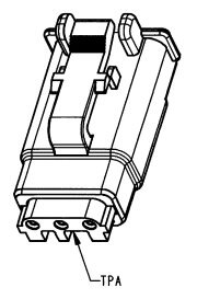 DEUTSCH Plug Housing 3-pole DTMH-Series, coding A