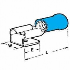 PIDG-FASTON Receptacle/Tab Combination 6,3x0,8-2,5