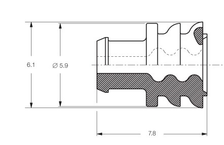 Autoelektrik24 - Superseal Seal Einzeladerdichtung Stecker Connector Stift  Buchse Gehäuse Steckverbinder