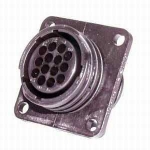 AMP CPC Flange-Receptacle housing for female contacts 14-pole
