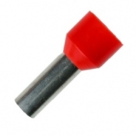 Isolierte Aderendhlsen 12 mm rot 10,0mm - 100er VE